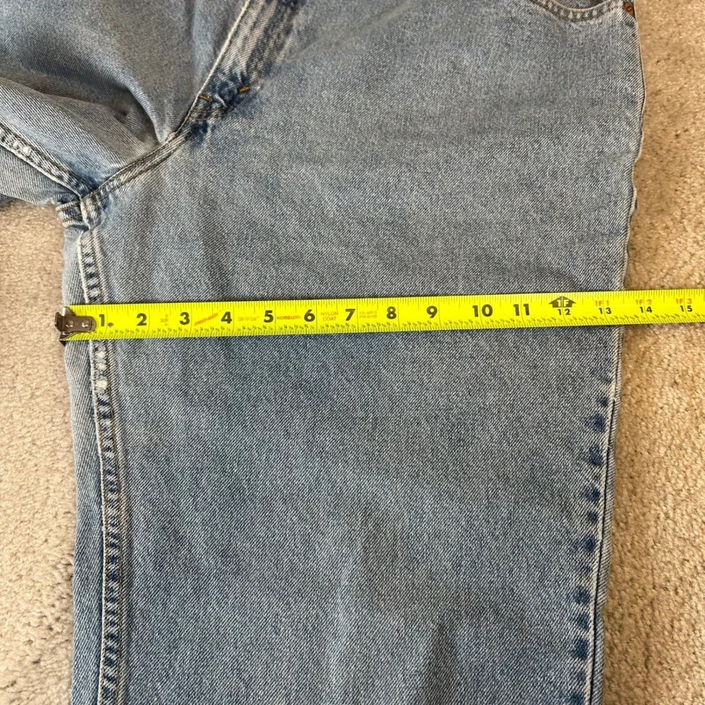 Vintage Levis 550 Relaxed Fit Jeans Mens 36x30 Light Wash Blue Tapered Leg Denim
